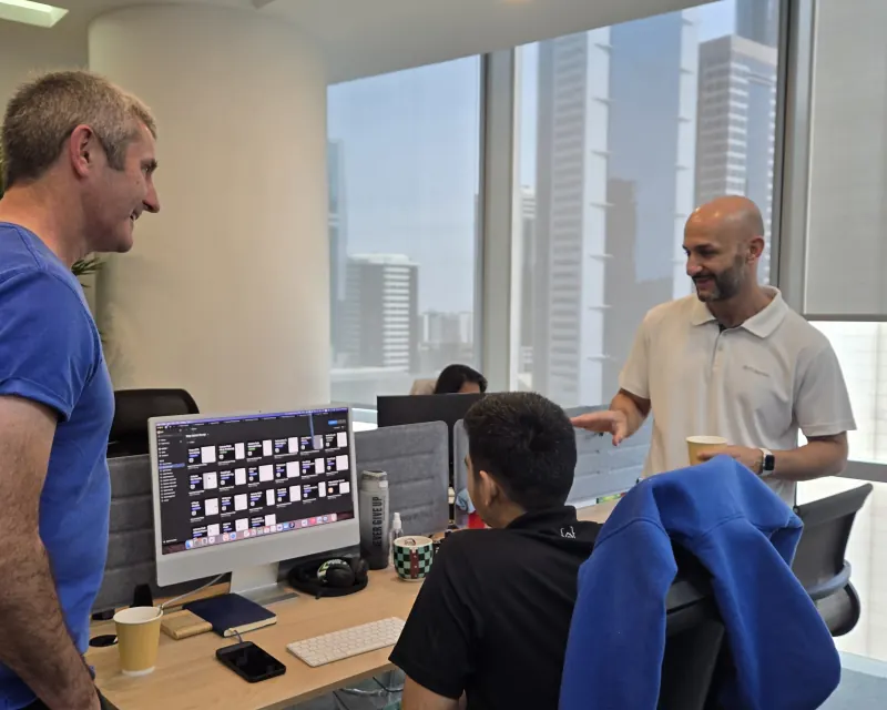 USA team and office